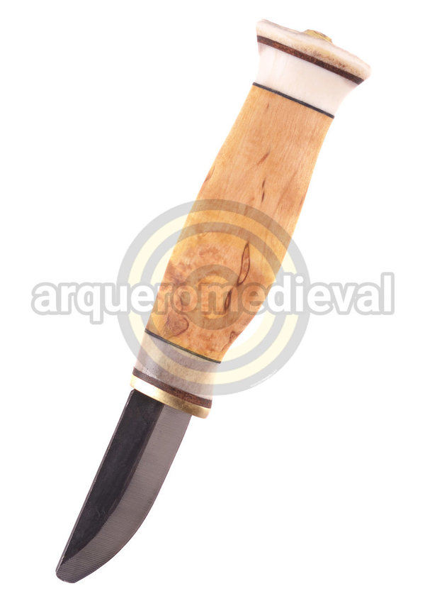Cuchillo de trinchar para niños cargado puukko, Wood-Jewel