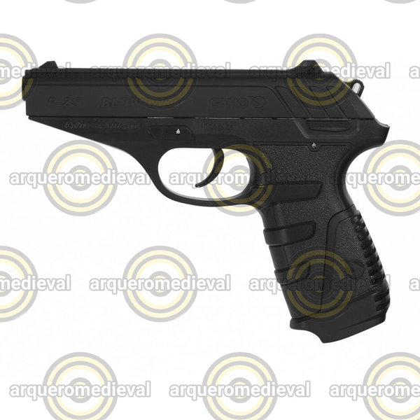 Pistola CO2 Gamo P25 BLOWBACK 4.5mm 3J