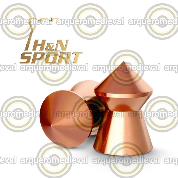 Balines H&N Coppa-Spitzkugel 0.49g 500u 4.5mm