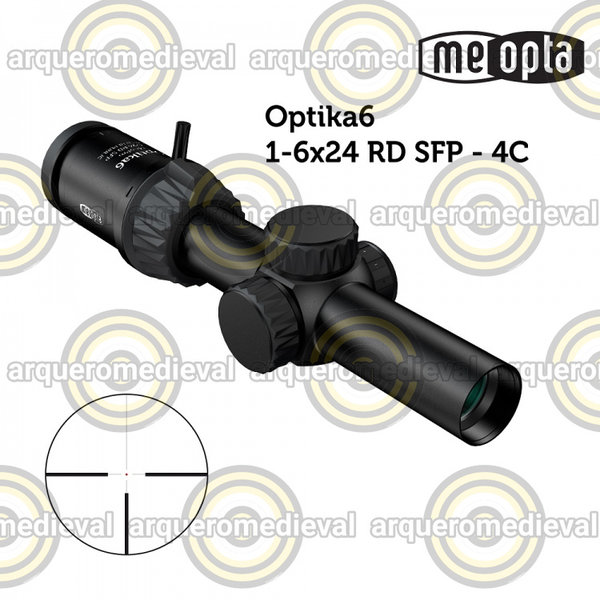Visor Meopta MeoPro Optika6 1-6x24 SFP RD 4C