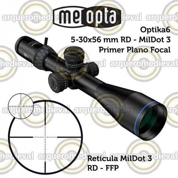 Visor Meopta Optika6 5-30x56 FFP RD MilDot 3