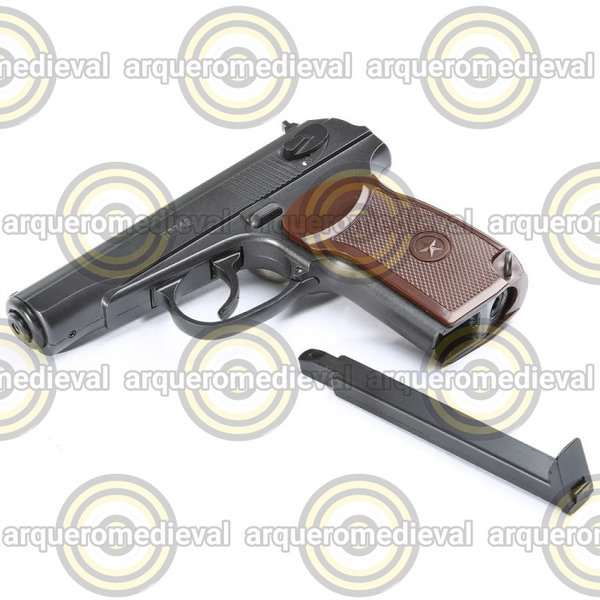 Pistola CO2 BORNER Makarov PM49 4.5mm BBs 3J
