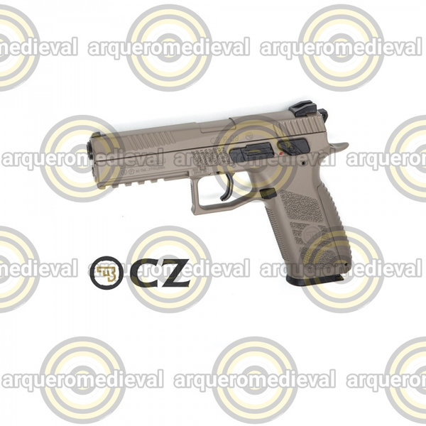 Pistola CO2 CZ P09 Dut FDE Bback 4.5mm Pellet 3J