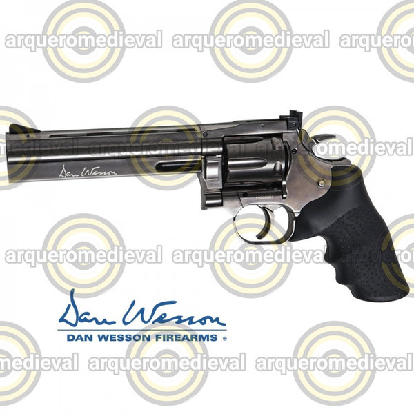 Revolver CO2 Dan Wesson 715 6" Grey 4.5mm Pellet
