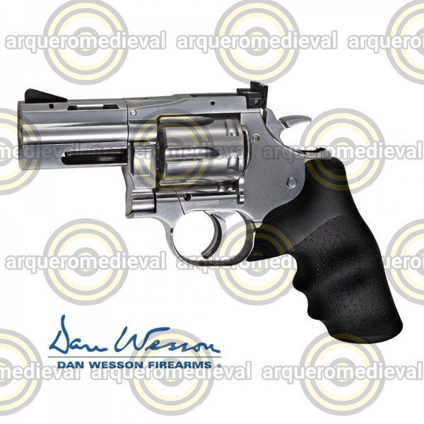 Revolver CO2 D.Wesson 715 2.5" Silver 4.5mm Pell