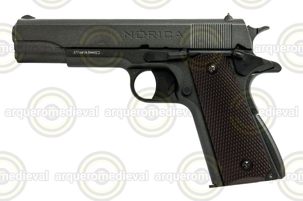 PACK Pistola CO2 Norica NAC 1911 4.5mm BBs 3J