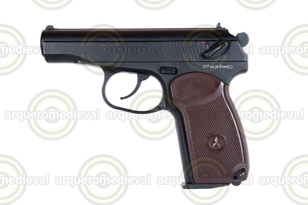 PACK Pistola CO2 Norica NAC 2020 Makarov 4.5mm
