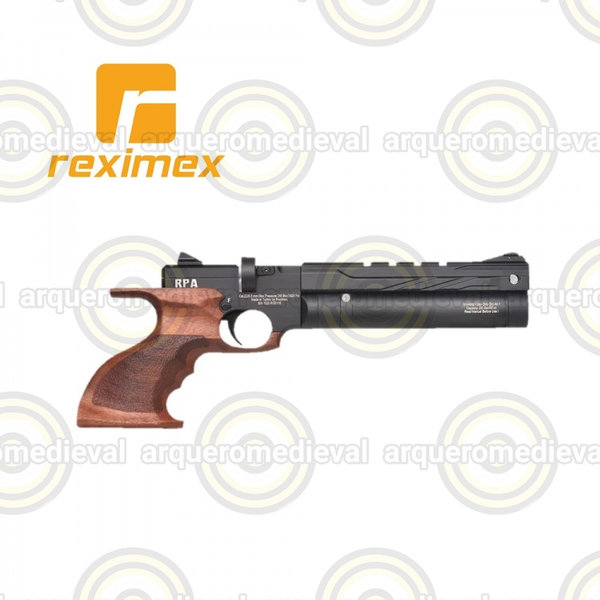 Pistola PCP Reximex RPA 4.5mm 10J Wood