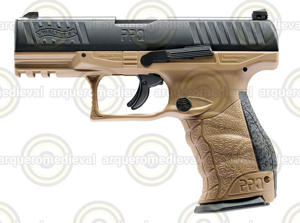 Pistola CO2 Training Walther PPQM2 RAL8000 43 5j