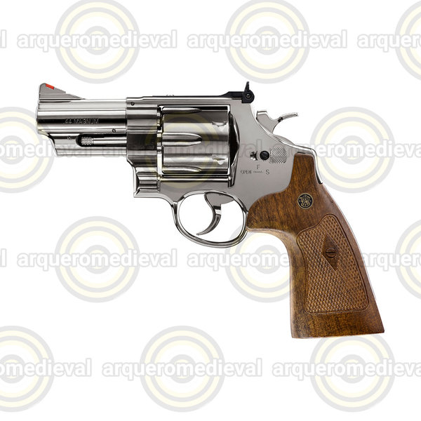 Revolver CO2 S&W M29 3in 4.5mm BBs 3J