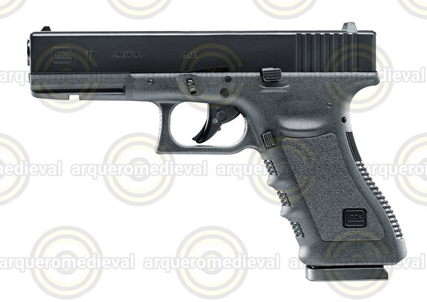 Pistola Co2 Glock 17 4.5mm DUAL 3J BLOWBACK