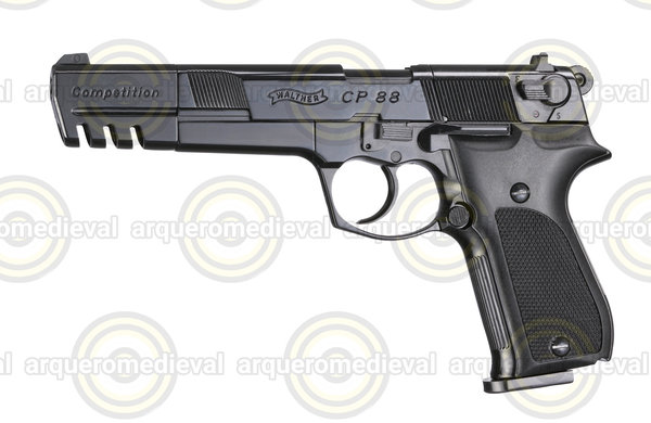 Pistola CO2 Walther CP88 Competicion BK 4.5mm 3J