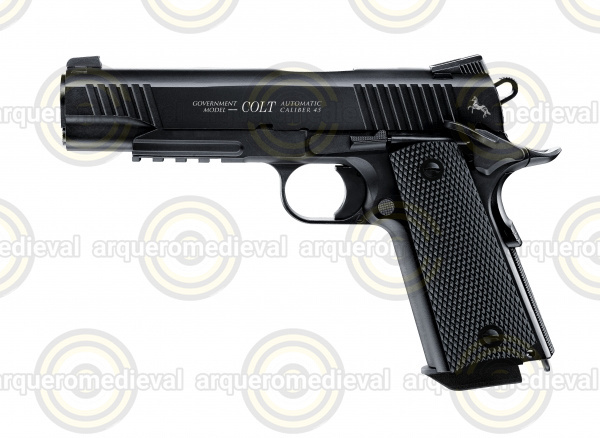 Pistola CO2 Colt M45 A1 CQBP 4.5mm 3J BLOWBACK