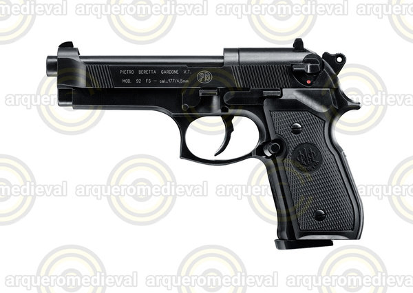Pistola CO2 Beretta M92FS 4.5mm 4J BLOWBACK