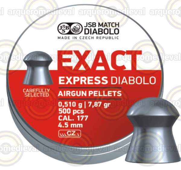 Balines JSB Exact Express 4.52mm 500u 0.51g