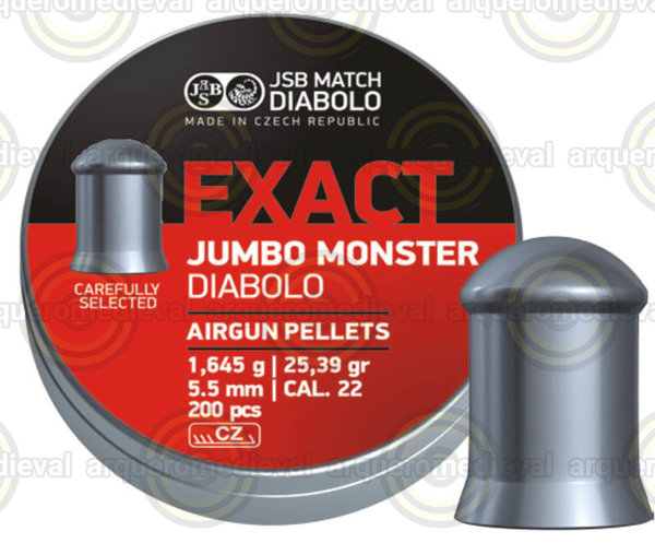 Balines JSB Exact Jumbo Monster 5.5mm 250u 1.64g